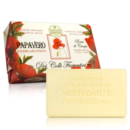 Nesti Dante Papavero Dei Colli Fiorentini Milo Mak - Naturalne Mydło do Rąk, 250g
