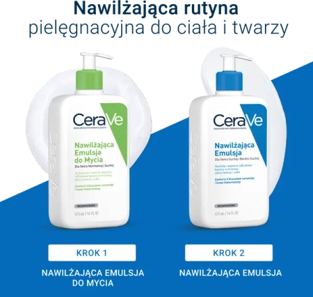 CeraVe Nawilżająca Emulsja do skóry normalnej i suchej, 236ml