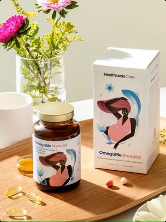 Health Labs OmegaMe Prenatal, 60 kapsułek | KRÓTKA DATA WAŻNOŚĆI: 20.04.2025R. 
