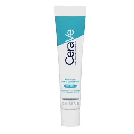 CeraVe Żel Przeciw Niedoskonałościom, 40ml | KRÓTKA DATA: 30/01/26