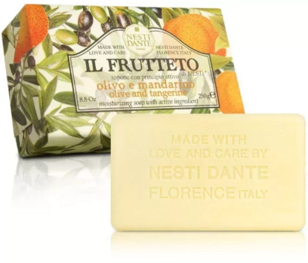 Nesti Dante II Fruetteto Oliwka & Mandarynka - Mydło Naturalne do Rąk, 250g