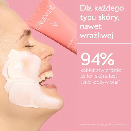 Caudalie VinoHydra Zestaw Nawilżający – Serum, 30 ml + Żel do Mycia Twarzy, 30 ml + Maska, 15 ml
