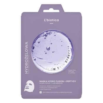 L’biotica Hydrożelowa maska z Peptydami – nawilżenie i ujędrnienie w 15 minut, 1 sztuka