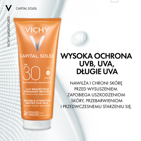 VICHY Capital Soleil Ochronne Mleczko SPF30, 300ml