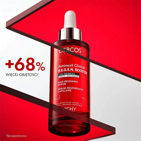 Vichy Dercos Aminexil R.E.G.E.N.9 Serum Wzmacniające i Stymulujące Włosy, 90 ml
