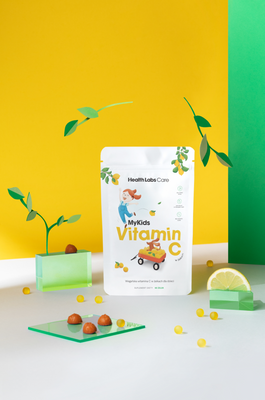  Health Labs MyKids Vitamin C – żelki, 60 sztuk | KRÓTKA DATA WAŻNOŚCI: 31.10.2025R. 
