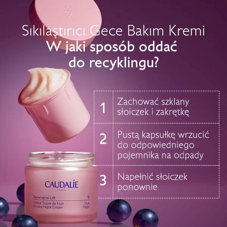 CAUDALIE RESVERATROL-LIFT Krem na Noc Tisane de Nuit, 50ml