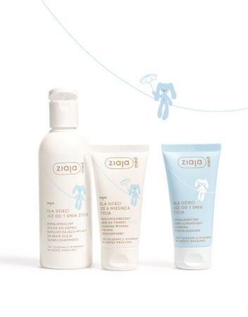 ZIAJA MED Krem Przeciwsłoneczny dla Dzieci SPF50, 50ml | KRÓTKA DATA: 12/2025