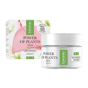 Lirene Power Of Plants Rose Krem liftingujący, 50ml