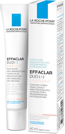 LA ROCHE-POSAY EFFACLAR DUO(+) UNIFIANT Krem tonujący, 40 ml