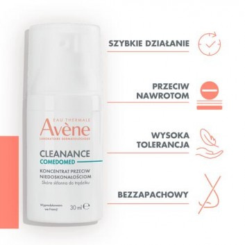 Avene Cleanance Koncentrat Przeciw Niedoskonałościom, 30ml