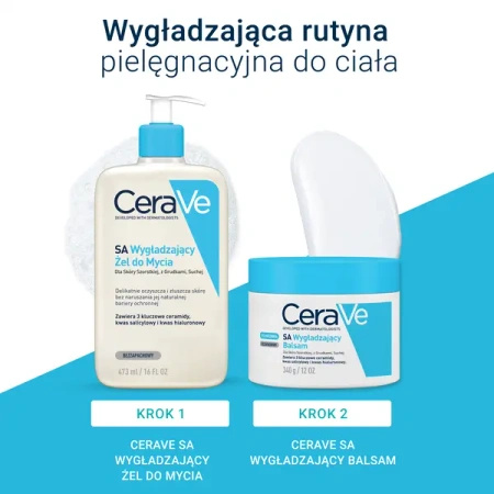 CeraVe SA Wygładzający żel do mycia, 473ml
