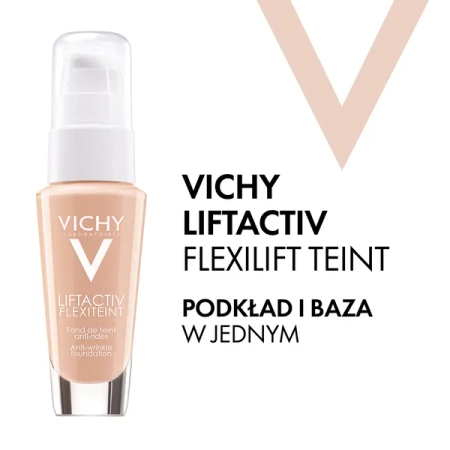 Vichy Liftactiv Flexiteint Podkład 45 Gold – Wygładzający Zmarszczki, 30 ml
