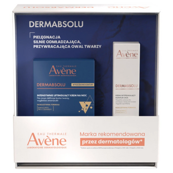 Avène DermAbsolu Zestaw - Krem na noc, 50ml + Krem pod oczy, 15ml