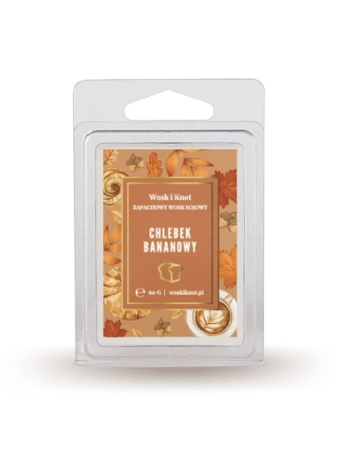 Wosk&Knotwosk zapachowy Chlebek Bananowy 60g