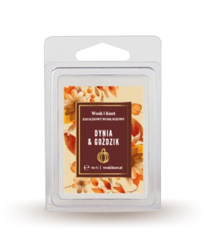 Wosk&Knot Wosk Zapachowy - Dynia&Goździk, 60g