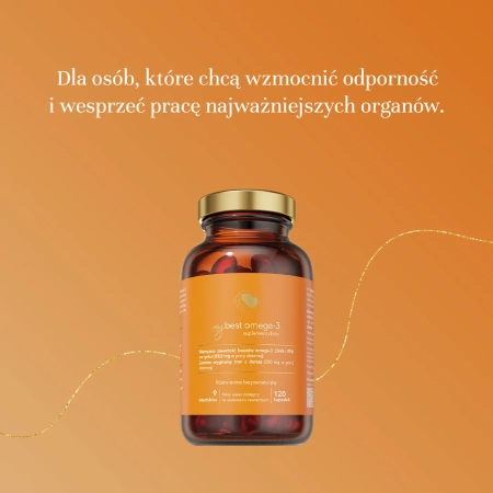 MyBestPharm Omega-3, 120 kapsułek 