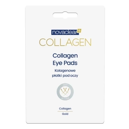 NOVACLEAR COLLAGEN Płatki pod oczy, 1 komplet