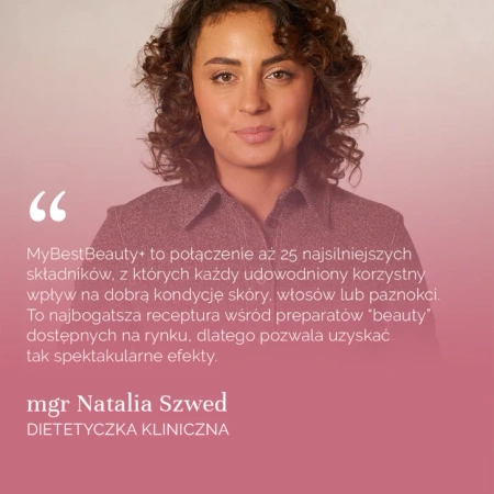 MyBestBeauty - Suplement na Piękne Włosy, 90 kapsułek 