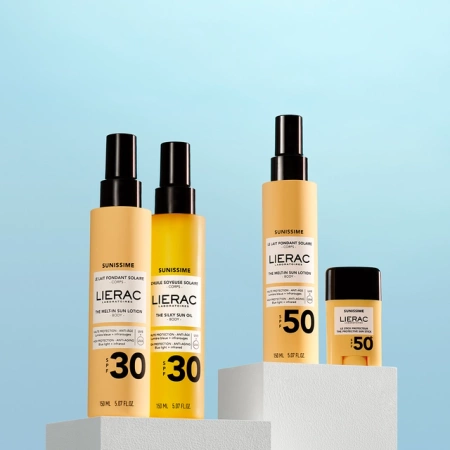LIERAC Sunissime Jedwabisty Olejek Ochronny do Ciała SPF30, 150ml