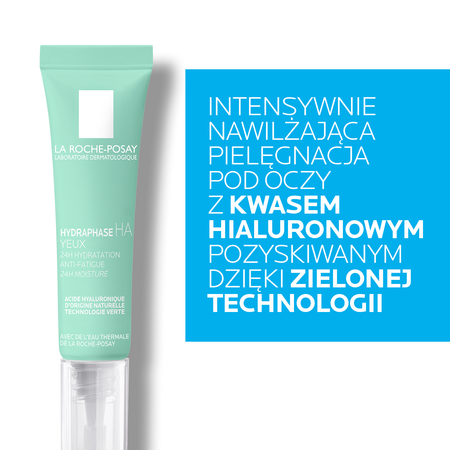 LA ROCHE-POSAY HYDRAPHASE INTENSE Nawilżający Krem-Żel Pod Oczy, 15ml