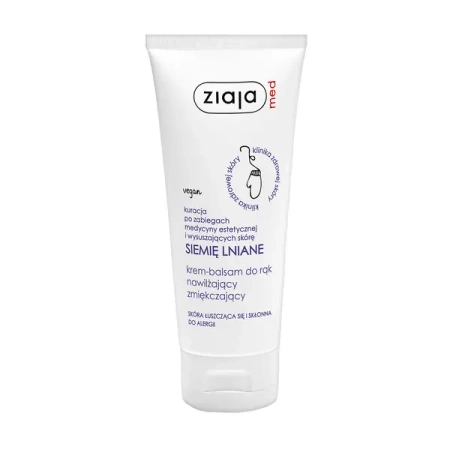 Ziaja Med Siemię Lniane Krem-Balsam do Rąk, 100ml | KRÓTKA DATA: 30/01/26