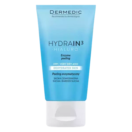 DERMEDIC HYDRAIN 3 HIALURO Peeling enzymatyczny, 50 g