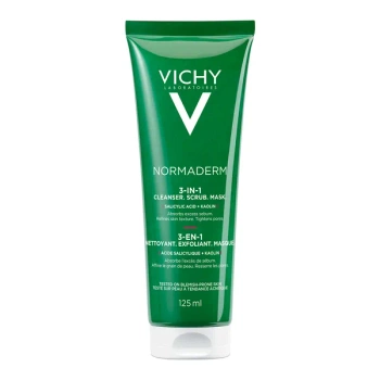 VICHY Normaderm 3w1 - Żel, Peeling, Maska, 125ml | KRÓTKA DATA: 30/01/26