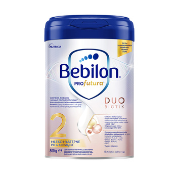 Bebilon PROfutura DUO BIOTIK 2 - Mleko Następne po 6. miesiącu życia, 800g