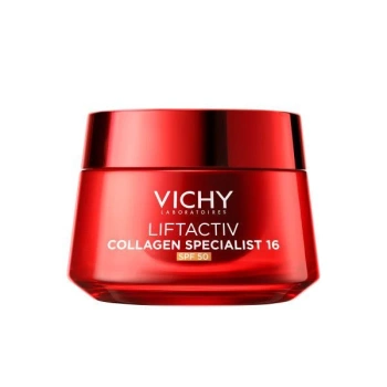 Vichy Liftactiv Collagen Specialist SPF 50 – Przeciwzmarszczkowy Krem do Twarzy, 50 ml