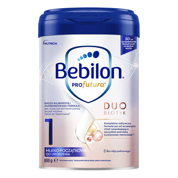 Bebilon Profutura DUO BIOTIK 1 - Mleko Początkowe od Urodzenia, 800g
