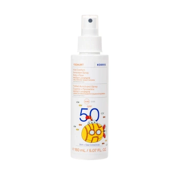 Korres Yoghurt Kids Emulsja Ochronna do Ciała i Twarzy w Spray'u SPF50, 150ml