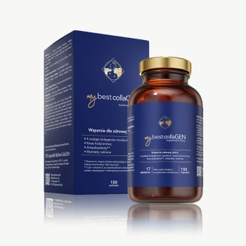 MyBestCollaGen - Wsparcie dla Zdrowej Skóry, 150 kapsułek 