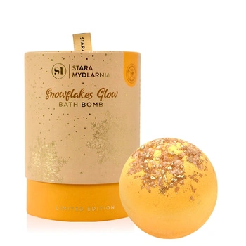 Stara Mydlarnia Kula do Kąpieli Snowflakes - Pomarańcza&Cynamon, 200g