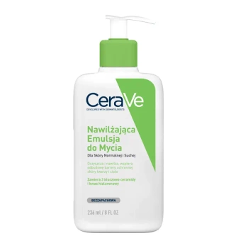 CeraVe Nawilżająca Emulsja do mycia, skóra normalna i sucha, 236ml
