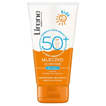 Lirene Sun Kids Ochronne Mleczko dla Dzieci SPF 50 Bez Zapachu, 150ml