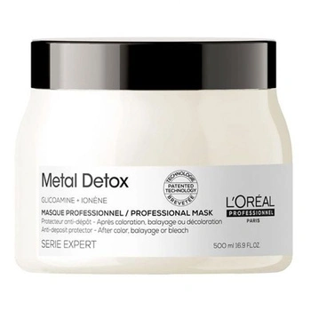 L'oreal Professionnel Metal Detox Maska Neutralizująca Metale do Włosów Farbowanych, 500ml