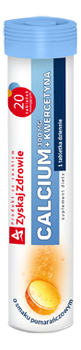 ZYSKAJ ZDROWIE Calcium 300 mg + kwercetyna, 20 tabletek musujących
