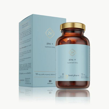 MyBestPharm Zinc+, 30 kapsułek 