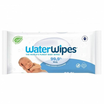 WaterWipes BIO Chusteczki nasączone wodą x 60 sztuk
