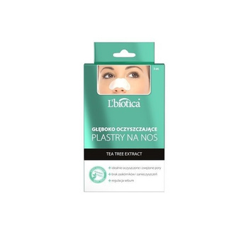 L'BIOTICA Plastry na nos głęboko oczyszczające, 3 sztuki