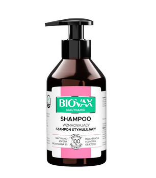BIOVAX - NIACYNAMID - Wzmacniający szampon stymulujący - 200 ml