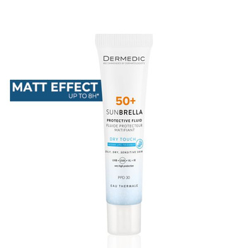 Dermedic Sunbrella Matujący Krem Ochronny SPF50+ PPD30, 40ml
