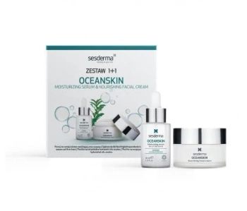 Sesderma Oceanskin Zestaw Krem do Twarzy + Serum Nawilżające, 50ml