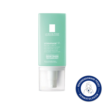 LA ROCHE-POSAY HYDRAPHASE HA RICH Krem Intensywnie Nawilżający, 50ml