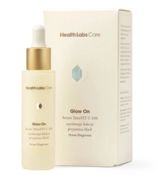 Health Labs Glow On Serum TetraVit C 10% | Serum z Witaminą C, 30ml