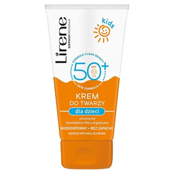 Lirene Sun – Krem do twarzy dla dzieci SPF 50, 50 ml
