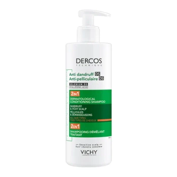 Vichy Dercos DS Szampon Przeciwłupieżowy z Odżywką 2w1, 390ml