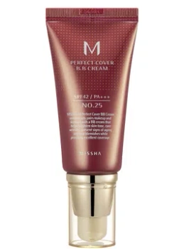 MISSHA M Perfect Cover Krem BB z Filtrem SPF42/PA+++ do Twarzy - odcień 25, 50ml