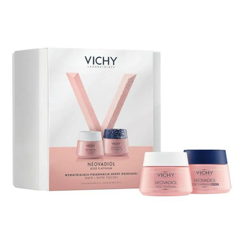 Vichy Neovadiol Rose Platinum Zestaw – Krem na Dzień, 50ml + Krem na Noc dla Skóry Dojrzałej, 50ml